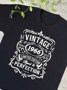 1966 Birthday T Shirt - Funny Vintage Bday Style Top